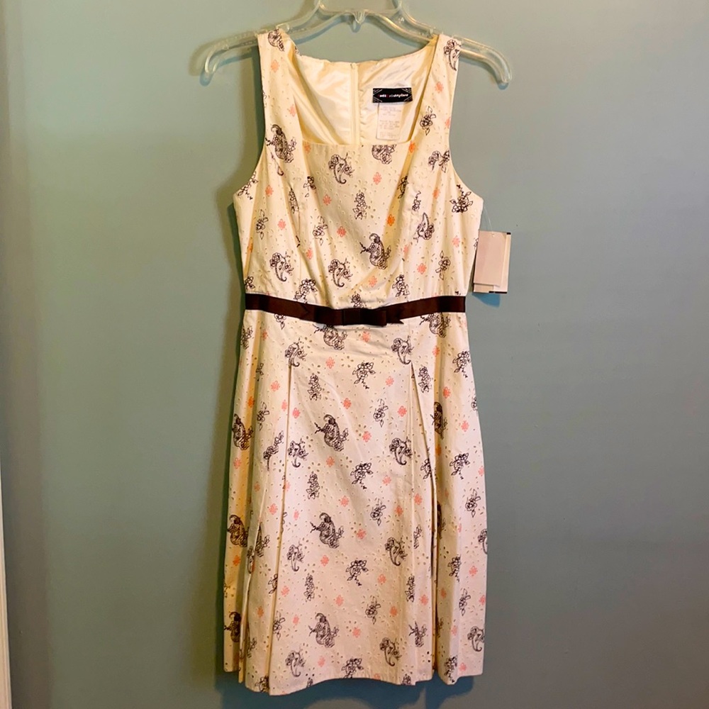 Floral Eyelet Dress